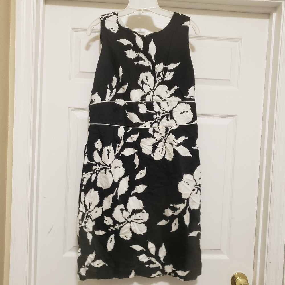 M Studioi Women's  Black  white  dress